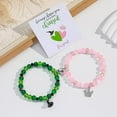 thumbnail image 6 of Elphaba Glinda Friendship Matching Bracelets - Wicked Musical Merch Witch Hat Crown Wand Heart Charm Necklaces - BFF Couple Accessories Christmas Valentine's Day Gift Set of 2, 6 of 14