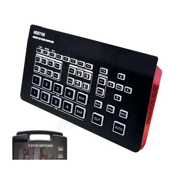 V22 Video Switcher 5-CH Video Switcher 4*H 1*DP For Video Stream ,Fast and Stable Transmission