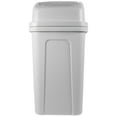 thumbnail image 3 of WRITWAA Stable Plastic Swing Lid Trash Can White for Sharps Collection, 3 of 3