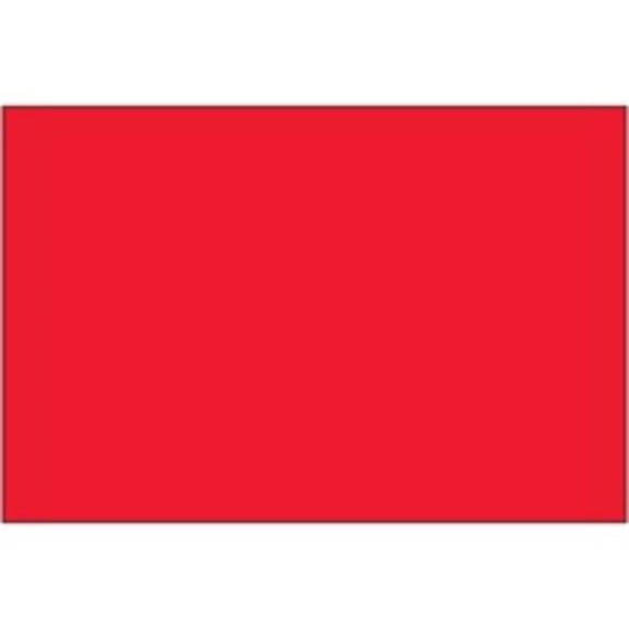 2 x 3 in. Fluorescent Red Removable Rectangle Labels