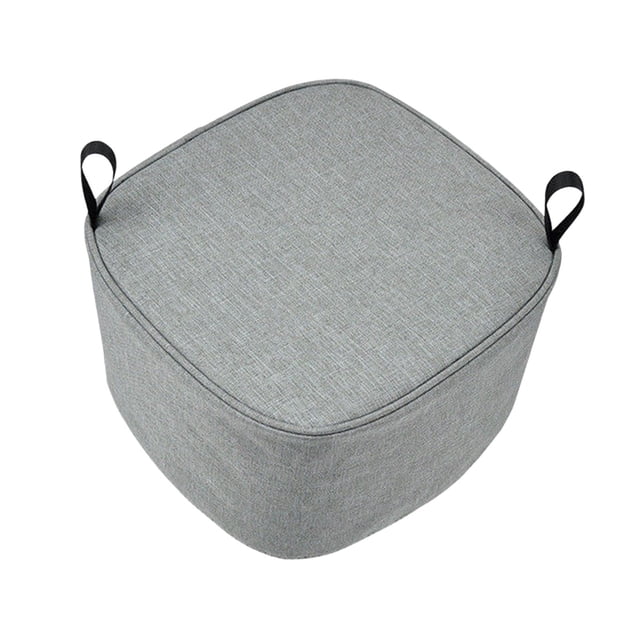 ZheElen Foldable Storage Bag Case Gray Waterproof Dustproof For Home Theater Projector Storage Case Bottomless Easy To Clean