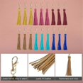 thumbnail image 2 of 18pcs PU Leather Tassels, 5.9 Inch Keychain Tassel Charm, 2 of 5