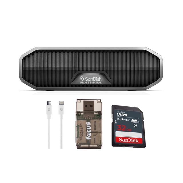 Disco Duro Externo SanDisk Professional G-Drive 18TB Bundle