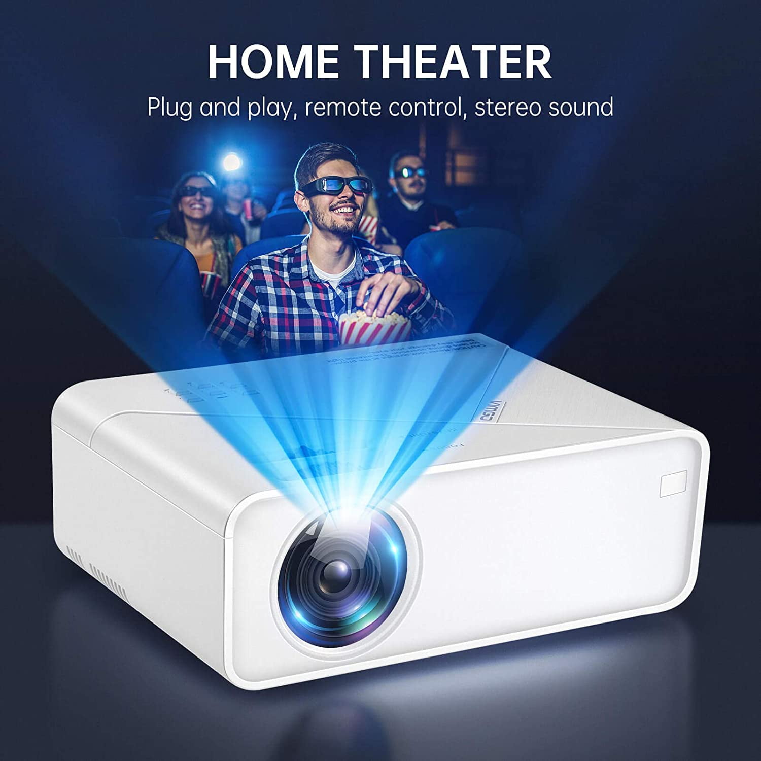 VIMGO SMART MINI PROJECTOR 本体 VIMGO Smart Mini Projector P10 - affordable LED projector in