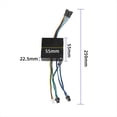 thumbnail image 2 of Lamp Board Module 12V for G2 Max Electric Scooter Skateboard Light Controller Replace Parts, 2 of 5