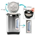 NutriChef PKWK53 Electric Water Boiler & Warmer Digital Hot Pot