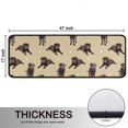 thumbnail image 5 of Kitchen Rugs Sets Of 2,Cute Labrador Anti Fatigue Kitchen Mat Rugs Non Slip Washable,Decorative Kitchen Floor Mats for Kitchen,Sink,Laundry,17"x47"+17"x47", 5 of 5