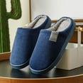 thumbnail image 3 of Women's House Slippers Fuzzy Plush Slippers Cozy Indoor Footwear for Home Use Soft Warm Shoes for Autumn and Winter Comfortable Couples Home Shoes, 3 of 5