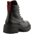 thumbnail image 3 of Replay Westway Women's Lace Up Platform Vegan Ankle Boots In Black Size 7, 3 of 6