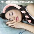 thumbnail image 4 of Heatless Curling Rod Headband No Heat Silk Ribbon Curling Rod Hair Roller Curls with Hair Claw Clip Lazy Natural Soft Wave Hair Rollers Styling Tool, 4 of 4