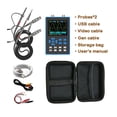 thumbnail image 2 of DSO2512G 120M Bandwidth 500MSa/s DSO-TC2 Dual Channel Oscilloscope 10mV Minimum Vertical Sensitivity FFT Spectrum Analysis ,Long Lasting, 2 of 7