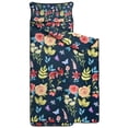 thumbnail image 2 of Pioneer Flower Floral Print Pattern Toddler Nap Mats for Kids Preschool,Sleeping Mat Bag or Kids,Toddler Sleeping Bag,Toddler Nap Mat or Daycare, 2 of 6