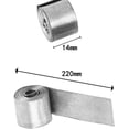 thumbnail image 2 of Rollo de lámina de plomo, 5 rollos, lámina de plomo blanda para pesca, accesorios de pesca, suministros, plomo blando para pesca, accesorios para señuelos de pesca de 0,6 mm, 2 of 5