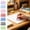 Blue, variant on Student Classroom Stationery Number Pencil Caps 30 Pack, Multi-Color Pencil Tracking Markers, Slip-On Pencil Toppers for Classroom Classification