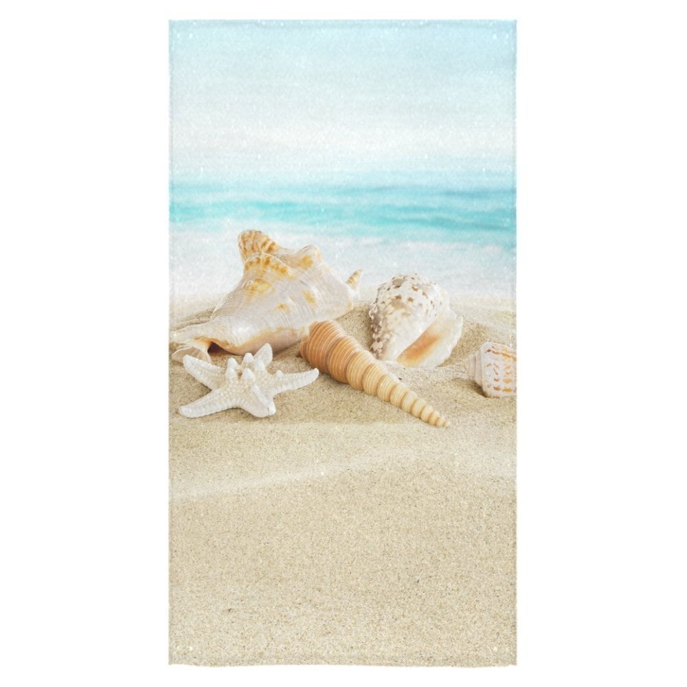 ZKGK Seashell Starfish Hawaii Summer Beach Sea Ocean Seascape Seaside