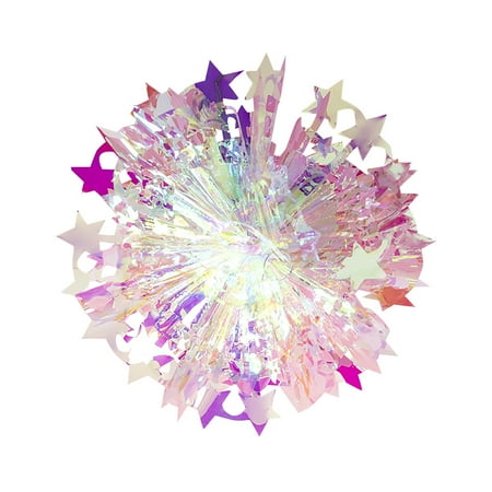 

ZTTD Christmas Colorful Flower Decoration Pendant Christmas Ceiling Decoration Christmas Tree Decoration A
