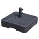 thumbnail image 2 of Soporte con peso,Base de sombrilla ajustable para patio llena de agua,Base para sombrilla para exteriores rellenable con agua,Base para sombrilla cuadrada con capacidad de 40 kg,Base de, 2 of 7