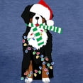 thumbnail image 3 of CafePress - Christmas Bernese Mt Holiday Dog T Shirt - Womens Tri-blend T-Shirt, 3 of 4