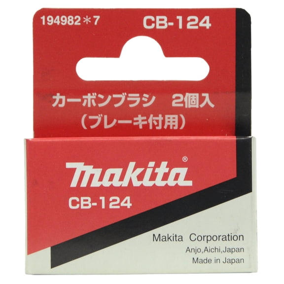 Makita CB124 Tool Replacement Carbon Brush Set for 9207SPC 4014NV