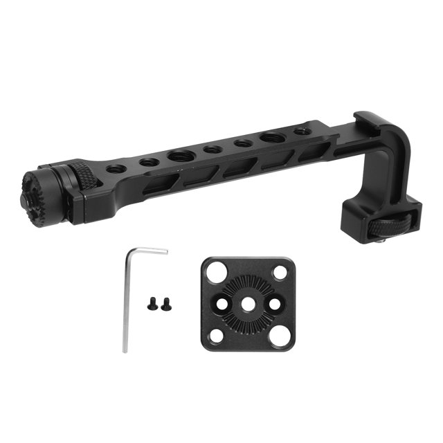 Support d'Extension de Moniteur Rotation Degree, Support de Stabilisateur 360 Poignée de Montage de Moniteur Design de Pointe