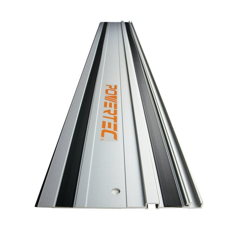 POWERTEC Track Saw Guide Rail Kit - Clamps, Connectors & Splinter Guard