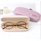 thumbnail image 2 of 3 Estuche rígido para gafas, protector de telas de lino, estuche grande para gafas conciso, 2 of 4