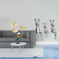 thumbnail image 2 of Adorno de estantería con forma de de hojas, decoración moderna para el hogar, figura coleccionable familiar, centro de mesa, decoración de es, 2 of 8