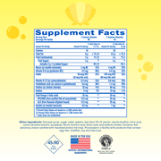 Lil Critters Gummy Vitamins Omega-3 + Choline for Brain Health Support, 90 Count