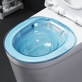 thumbnail image 2 of Hyasfey Hemorrhoids Sitz Bath Large-Capacity Wide Seating Area Anti-Overflow Toilet Wide Seat Universal Fit Sitz Bath, 2 of 8