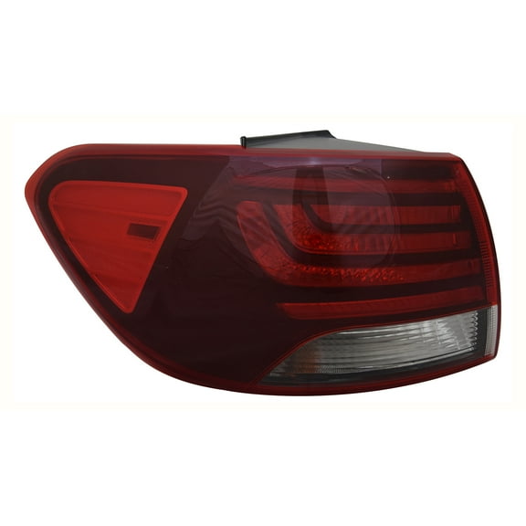 KAI New Standard Replacement Driver Side Outer Tail Light Assembly, Fits 2019-2020 Kia Sorento
