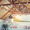 thumbnail image 2 of justharion Hawaiian Flower Garland Tropical Artificial Necklace Banner Multicolor Floral Party Decoration, 2 of 8