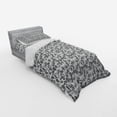 thumbnail image 3 of Ambesonne Cactus Bedding Set 4 Pcs, Cacti Plant Greyscale, Queen, Grey Ivory, 3 of 3
