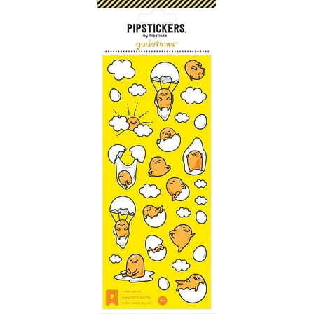 Gudetama Pipstickers Sunny Side Up Sticker Set
