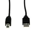 thumbnail image 2 of Rocstor Premium - USB cable - USB Type B (M) to USB (M) - USB 2.0 - 6 ft - black, 2 of 2