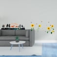 thumbnail image 2 of Escultura de pared,Escultura decorativa de pared con flores de metal estilo bohemio,Adhesivo de pared,Pegatina de pared grande,decoración de pared,póster decorativo,Calcomanías de pared,arte, 2 of 8