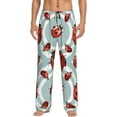 thumbnail image 2 of Goofa Insects Printed Soft Pajama Pants for Men, Wide Leg Comfy Casual Lounge Yoga Pants-Small, 2 of 9