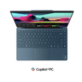 thumbnail image 4 of Lenovo Yoga AI Powered Laptop 14.0in Touchscreen OLED 4K Display (Intel Ultra 7-258V, 32GB LPDDR5X, 2TB M.2 PCIe SSD, Intel Arc 140V, Backlit KB, Fingerprint, 2 Thunderbolt 4, WiFi 7, Win 11 Home), 4 of 7