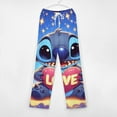 thumbnail image 3 of Home Pajamas Stitch Unisex Soft And Comfortable Pajama Pants For Mens Womens Nightgown, 3 of 5