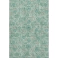 thumbnail image 2 of Addison Rugs Mayfield Premium Machine Washable Transitional Floral Aqua Rectangle Rug, 3' x 5', 2 of 6