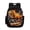 Fire Power Dinosaur, variant on Xixirimido Soccer Ball Stones Print 17" Kids Backpack for Boys Girls Large School Bags for Middle/High School Students Multi-pocket Book Bag for Elementary