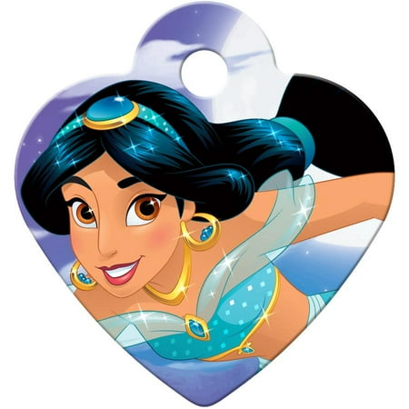 UPC: 0736511006995 | Jasmine Small Heart Disney Princess Pet ID Tag – Aladdin