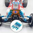 thumbnail image 2 of 4X 1:10 Scale Metal Front Rear Shock Absorber for Wltoys 104001 RC Model Car Upgrade Parts - Titanium, 2 of 5
