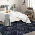 thumbnail image 4 of Modern Rugs for Living Room Bedroom - Geometry Rug 4x6 - Art Carpet for Home Decor - Washable Non Slip Patterned Indoor Large Area Rug - Soft & Low Pile (ZJ&558), 4 of 7