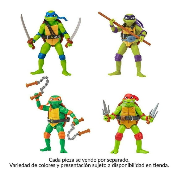 Figura Acción Bandai TMNT Varios Modelos 1 Pieza