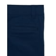 Wonder Nation Boys School Uniform Flat Front Pants, 2Pack, Sizes 418