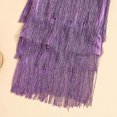 thumbnail image 7 of FhsagQ Dress Summer Easter Dresses for Girls Girls Flapper Dress Sequins Fringe Latin Dance Dress Tassel Tango Dress Girls Easter Dresses Size 7 Girls Easter Dresses Size 10-12 Purple 7-8 Years, 7 of 7