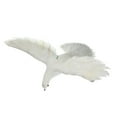 thumbnail image 1 of Estatua De Pájaros Falsos Con Grúa De Paloma Emplumada Artificial - Decoración Divertida De Adornos De Esculturas - Figuras De Arte De Patio Interior 4 blanco Soledad Decoy Pigeon Artificial, 1 of 10