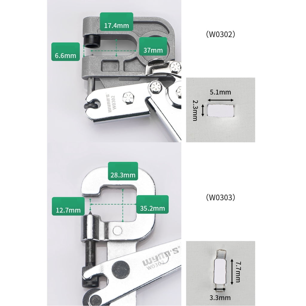 MOMOJIA 270mm/330mm Studs Crimper Pliers Metal Studs Crimper Drywalls Tools Punch Lock Framing Fastening Crimping Hand Tool