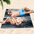 thumbnail image 6 of GZHJMY Beach Towel for Women Girls, Gloomy Dark Scene with Trees Bath Towel, Oversized Lightweight Sport Towel, 31x51 Inch, 6 of 7