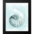 thumbnail image 2 of Meagher, Megan 12x14 Black Modern Framed Museum Art Print Titled - Coastal Shell Schematic II, 2 of 5